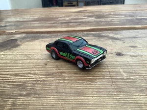 AFX Aurora Tomy Mk1 Ford Escort No.46 (black) HO 1:64 Scale Slot Car G-Plus Runs - Picture 1 of 8