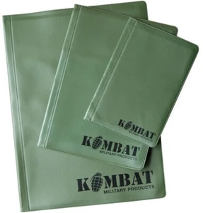 KombatUK Nirex Military Army Hiking Waterproof Protective Document Holder Folder - Picture 1 of 4