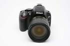 Nikon D5100 DSLR w/Nikkor 18-70mm F3.5-4.5G VR, 12,502 Acts, batt+charger+UV