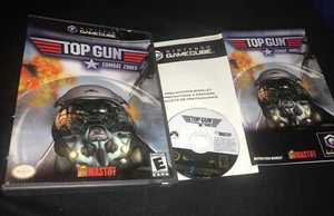 CIB - Top Gun Combat Zones Nintendo Gamecube Tested Clean Disc - Picture 1 of 5