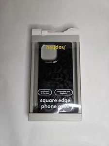 Apple iPhone 15 Pro Max Square Case with MagSafe - heyday Black Leopard - Picture 1 of 6