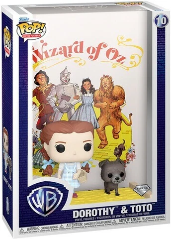 WB  FUNKO POP! MOVIE POSTER: Wizard of Oz- Dorothy and Toto Cover