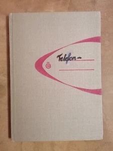 altes Alphabetisches telefonverzeichnis A-Z - Notizbuch -A5 Liniertes Tagebuch - Bild 1 von 4