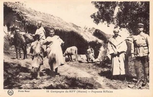 Maroc - Guerre du Rif - Paysans riffains - Photo Baur - Ed. Flandrin 18 - Bild 1 von 2