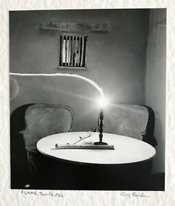 Ray Belcher Photograph Flame Two Flutes 1983 Santa fe New Mexico Artist 