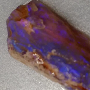 IMPRESIONANTE RARO REEMPLAZO FÓSIL MADERA 17.45CT OPALIZADO *VIDEO* - Imagen 1 de 9