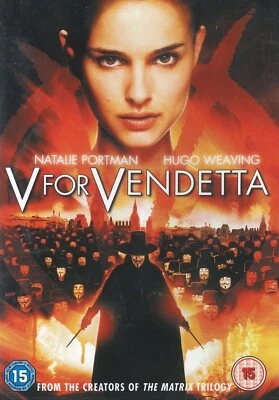 V for Vendetta (2005) DVD, Hugo Weaving, Natalie Portman, Rupert Graves - Image 1 of 2