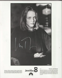 Uma Thurman, Actress. Autographed, 8 x 10 Paramount Photo. "Jennifer 8" - Picture 1 of 1