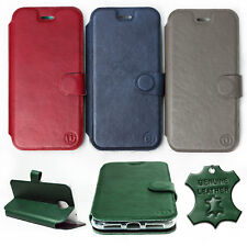 Mobiwear Echt Leder Leather Tasche Handy Case Hülle Cover für Apple iPhone 7