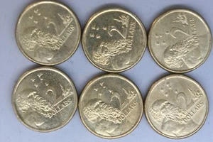 2005 - Australia - 2 Dollar Coins * 6 - Elder - EF - Bulk - Bild 1 von 2
