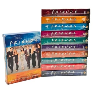 FRIENDS Seasons 1-10 DVD Season Complete Series 1-10 & Fan 10 Favorites New - Picture 1 of 9