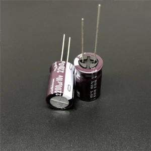 Condensador de larga vida útil Nichicon PW de baja impedancia 10/100 piezas 2200uF 10V2200UF 12,5x20 - Imagen 1 de 2