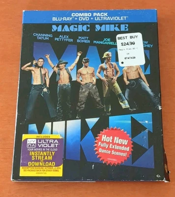 Magic Mike blu-ray Channing Tatum  Joe Manganiello  Matthew McConaughey - Image 1 of 4