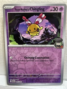 Team Rocket's Chingling 085/182 Sv10: Destined Rivals Reverse Holo - Picture 1 of 1