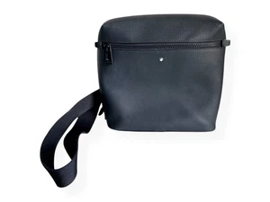 Montblanc Extreme 2.0 Enveloped Crossbody Shoulder Bag Carbon Fiber Print UK - Picture 1 of 24