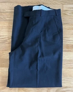 Vintage 1960s DiMitri Wool Blend Black Men's Pants - Foto 1 di 7