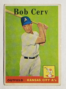 1958 Topps #329 Bob Cerv (VG) - Picture 1 of 2