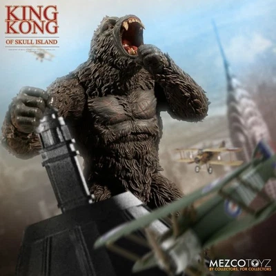 Figura Mezco Toyz KING KONG OF SKULL ISLAND 7" Como Nueva en Caja 2018 Lanzamiento a Color Foto 1 de 4