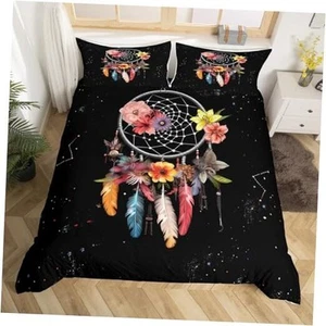 Bohemian Comforter Set Size Dream Catcher Bedding Set, Colorful Queen Color 11 - Picture 1 of 7
