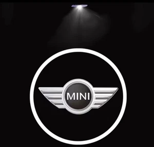 2x Car Door Projector Laser Led Light Courtesy Puddle Shadow Lamps For BMW MINI - Picture 1 of 6