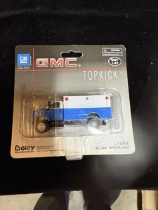 HO Scale Boley  3019-27 GMC Police Ambulance Blue & White - Picture 1 of 6