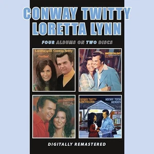 Conway Twitty & Loretta L Feelins'/United Talent/Dynamic Duo/Honky Tonk Her (CD) - Picture 1 of 1