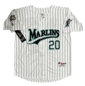 Miguel Cabrera 2003 Florida Marlins World Series Heim weiß Trikot Herren Large - Bild 1 von 2