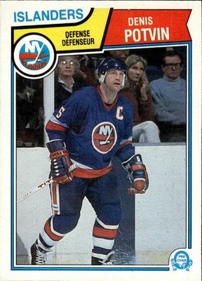 1983-84 O-Pee-Chee SET BREAK #16 Denis Potvin NMMT - Image 1 of 2