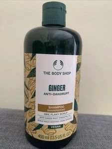 The Body Shop Ginger Anti Dandruff Shampoo,400ml Uk Vegan - Picture 1 of 5