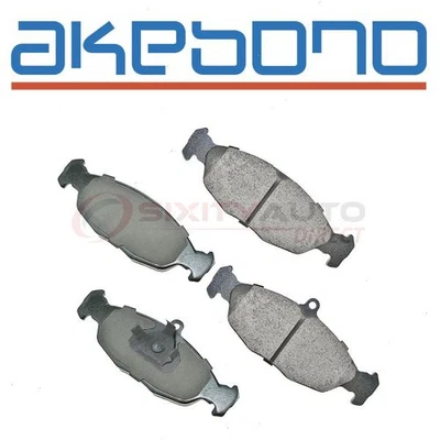 Akebono EURO Rear Disc Brake Pad Set for 1995-1997 Jaguar Vanden Plas - zm Foto 1 de 4