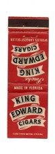 WEINBERGER'S DRUG STORES King Edward Cigars Front Strike Matchbook Cover