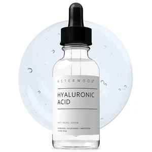 Asterwood Hyaluronic Acid Serum for Face - Plumping, Anti-Aging, Hydrating - Picture 1 of 8