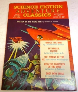 Science Fiction Adventure Classics – US digest – September 1972 - Shaver, Morrow - Picture 1 of 5