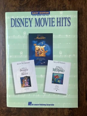 Disney Guitar Sheet Music - Movie Hits Easy Songbook - Image 1 of 4
