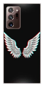 Coque en silicone imprimée compatible Samsung Galaxy Note 20 Ultra Ailes d'Ange - Picture 1 of 3