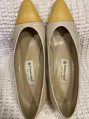 Vintage Etienne Aigner Two Tone Shoes Women’s Sz 9M Made in Spain - Image 1 of 4