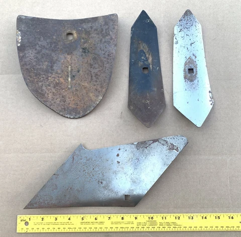 4 VTG HAND PUSH GARDEN CULTIVATOR / PLOW ATTACHMENT Farm Tiller Tine Cover