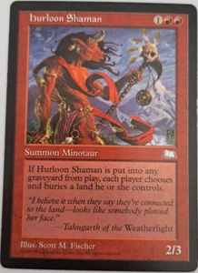 Hurloon Shaman - Weatherlight - MTG - Picture 1 of 4