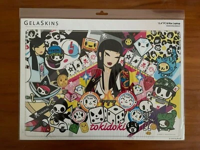 tokidoki Macbook PC Laptop Removeable Vinyl Skin Gelaskins Vegas Design 15.4" - Image 1 of 2