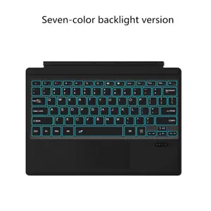 Rechargeable Mini Wireless Bluetooth V3.0 Slim Keyboard for PC iOS iPads Android - Picture 1 of 12