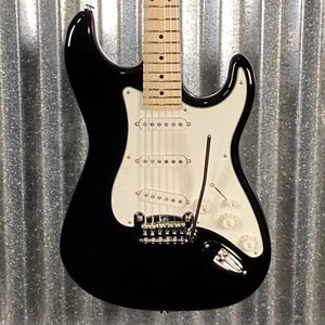 G&L USA Fullerton Deluxe Legacy Jet Black Guitar & Bag #6098 - Picture 1 of 11