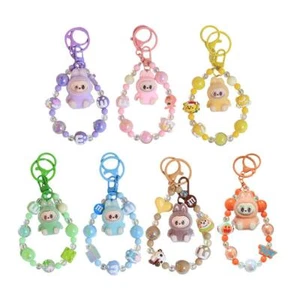 Labubu Doll Keychain Fluffy Bag Charm Car & Phone Ornament Gift Hot Sale - Picture 1 of 29