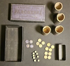 Antique Parcheesi Game - Picture 1 of 16