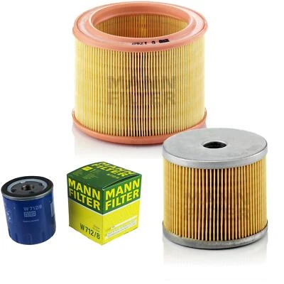 MANN-FILTER Inspección Set Para Peugeot 305 II Break 1.9 Diesel Talbot Horizon - Imagen 1 de 4
