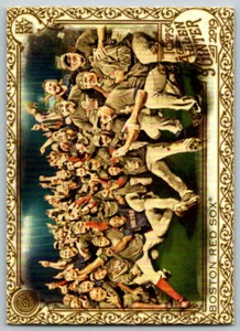 2019 Topps Allen and Ginter Gold Border #297 Boston Red Sox (ref 168025) - Picture 1 of 2
