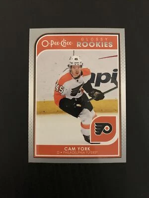 2021-22 O-Pee-Chee Glossy Rookies #R-3 Cam York Philadelphia Flyers Rookie RC - Image 1 of 2