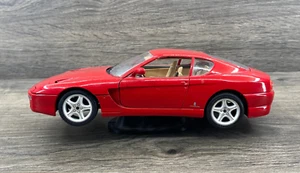 Burago 1/18 Scale Diecast Cod 3046 Ferrari 456Gt Bright Red Model Car - Picture 1 of 10