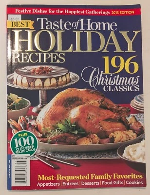 Taste of Home Winter 2013 - Holiday Recipes (Bagged/Boarded) - Image 1 of 4