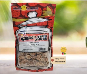 SUPER SWEET LI HING MUI Crack Seed Jar 3.5oz Bag Ships FRESH from Oahu, Hawaii!! - Picture 1 of 3