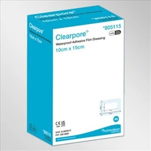 CLEARPORE Waterproof Adhesive Film Dressings - 10 x 15cm **from 65p/dressing** - Picture 1 of 4